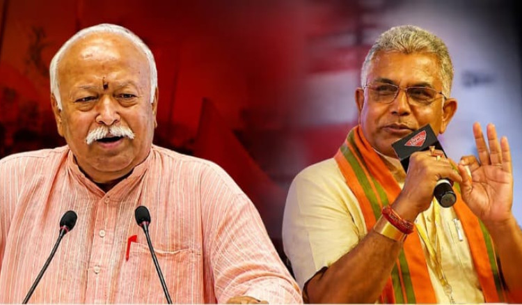 দিলীপ ঘোষ বললেন, হিন্দুদের অভিভাবক হলেন মোহন ভাগবত